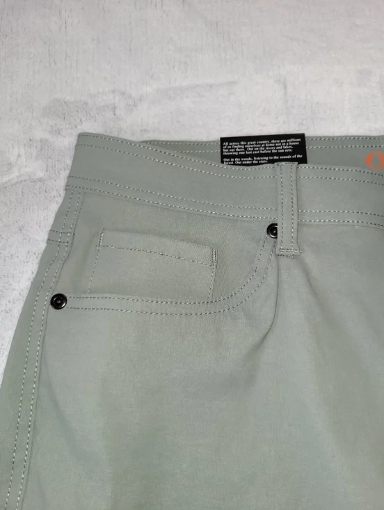 The American Outdoorsman Mens Size 34 Nylon Hiking Trail Shorts UPF 50 Stretch - Picture 5 of 15